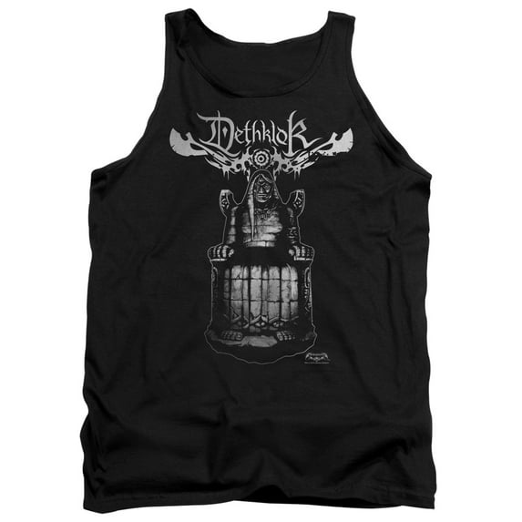 Metalocalypse Statue Adult Tank Top Black