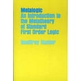 thumbnail image 1 of Pre-Owned Metalogic: An Introduction to the Metatheory of Standard First Order Logic (Paperback) 0520023560 9780520023567, 1 of 1