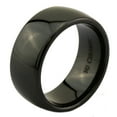 thumbnail image 1 of Metals Jewelry Beautiful Black Ceramic 10mm Wedding Band Classic High Polished Ring Size 9.5, 1 of 4