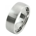 thumbnail image 1 of Metals Jewelry Men's / Women's 7mm Brushed Grade 5 Titanium Comfort Fit Ring Wedding Band Size 7.5, 1 of 5