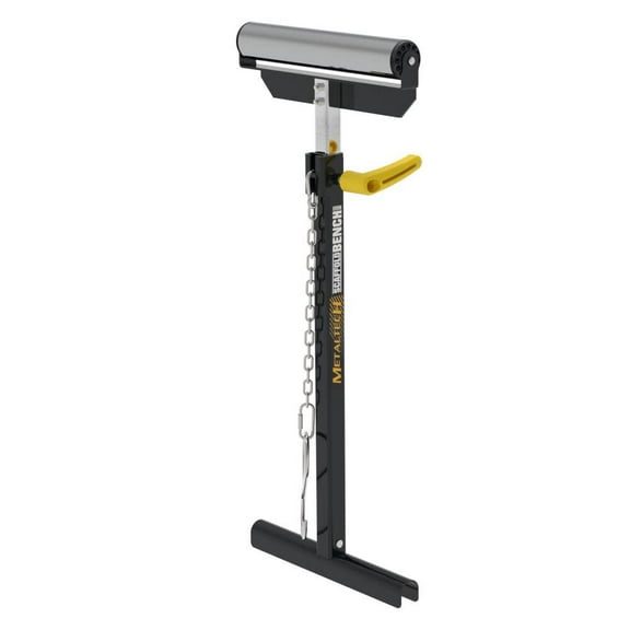 Metaltech 28.25 In Adjustable Steel Bench Support Roller