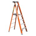 thumbnail image 1 of Metaltech 4 Foot Safe Space Fiberglass Step Ladder, 1 of 7
