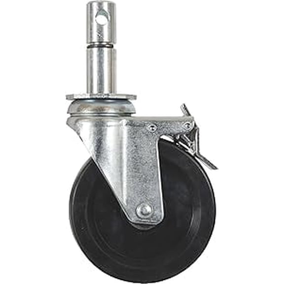 Metaltech 5in. Caster/Pin, Model Number 1-C1CAS5PY