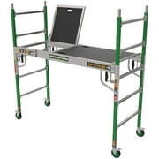 Metaltech 6 Ft. Fiberglass Baker Scaffold With Trap Door