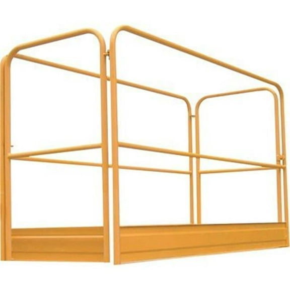 Metaltech I-CAIRGR Aluminum Guard Rail For 6 Ft. Aluminum Baker Style Scaffold I-Caisc