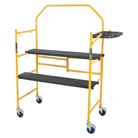 Metaltech I- IMCNT Job Site Series 4-3/4 4 x 2 ft. Scaffold 500 lb. Load Capacity, 4-3/4' x 4' x 2'