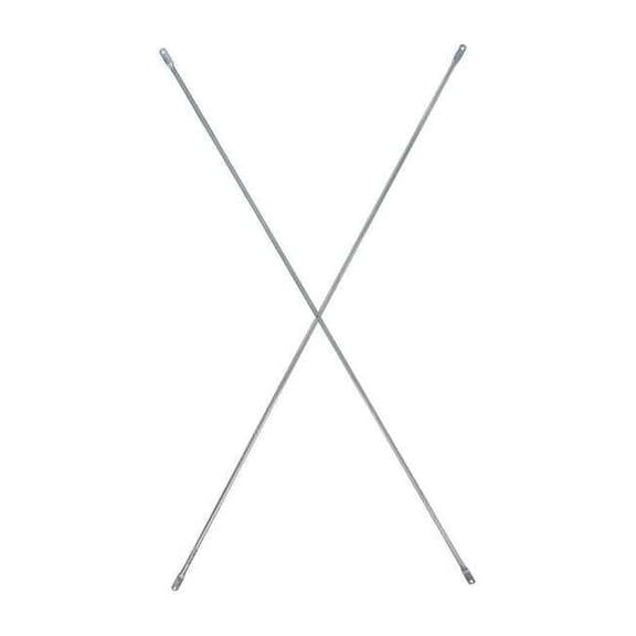 Metaltech Scaffold Brace, 2 in.L, Steel M-MC48120