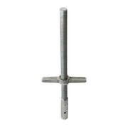 Scaffold Leveling Jack, Steel, Zinc Plated M-MBSJS24