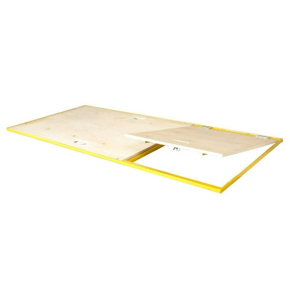 Metaltech Scaffolding Platform with Trap Door, 67in.W x 29in.D, Model# I-CISPT