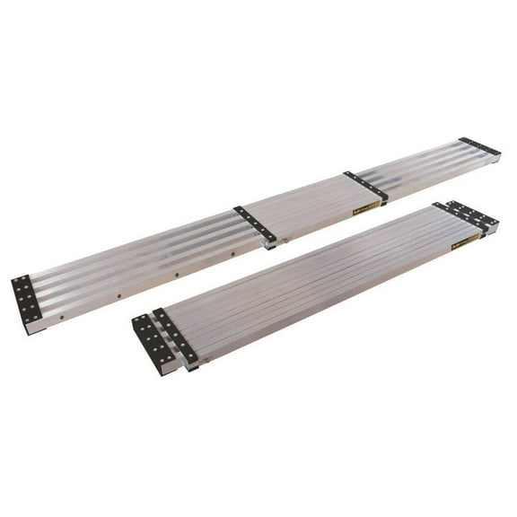Metaltech Telescoping Work Plank, Adjusts from 6ft. to 9ft., Model# M-PEP7000AL