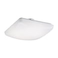 thumbnail image 1 of Metalux 11" White Square Integrated LED Flush Mount Ceiling Light, 1 of 2