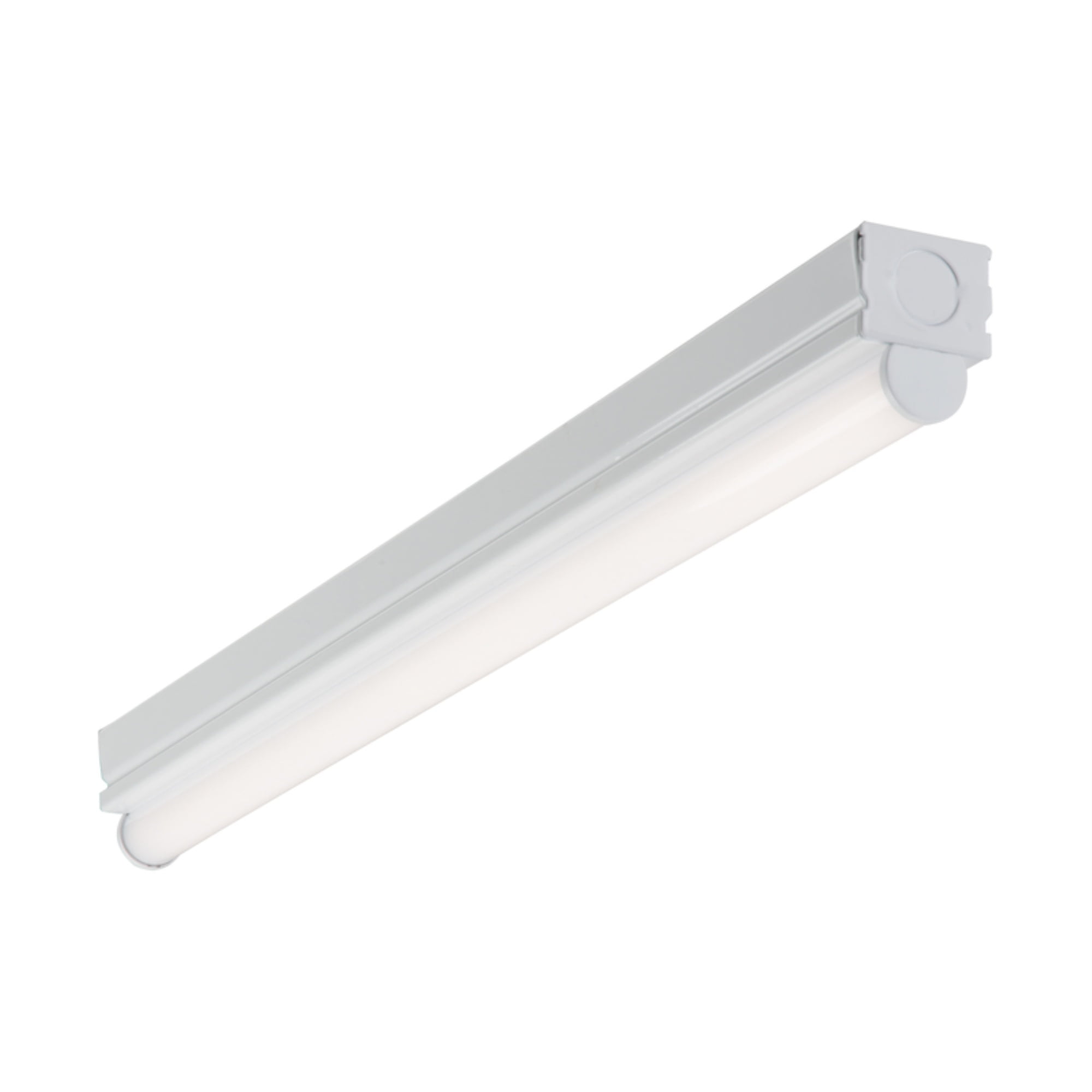 Metalux 2 Foot 1-Light Linear White Integrated LED Ceiling Strip Light with 1210 Lumens, 4000K