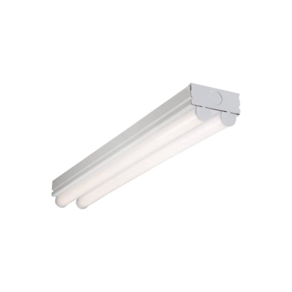 Metalux 2 Foot 2-Light Linear White Integrated LED Ceiling Strip Light with 2100 Lumens, 4000K (2ST2L2040R)