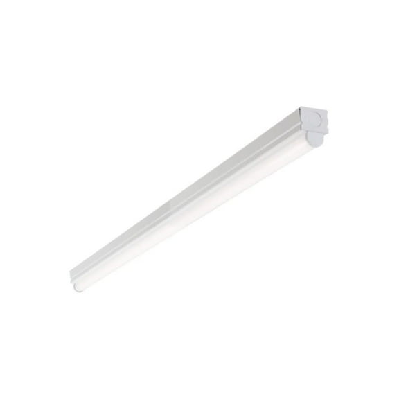 Metalux 4 Foot 1-Light Linear White Integrated LED Ceiling Strip Light with 2100 Lumens, 4000K