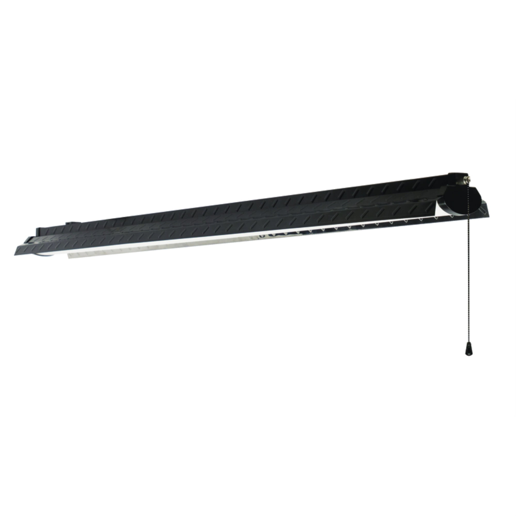 Metalux 46.5 in. Black LED Shop Light with Frosted Lens