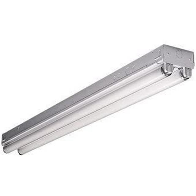 Metalux Fluorescent Strip Light 4 Ft 120 V T12 Elect White Ul