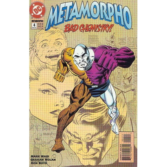 Metamorpho (Mini-Series) #4 VF ; DC Comic Book