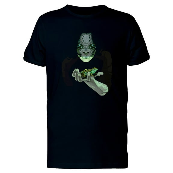 Metamorphosis Frog Man T-Shirt Men -Image by Shutterstock, Male Medium