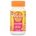 Metamucil 3in1 Daily Fiber Supplements Capsules, Psyllium Husk Fiber