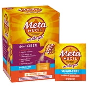 Metamucil GLP-1 Friendly Fiber, Sugar-Free, Psyllium Husk, 44 Packets