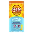 thumbnail interactive-video image 1 of Metamucil Fiber Supplement with Collagen, Fiber Powder, Sugar Free Orange, 60 Servings, 1 of 11