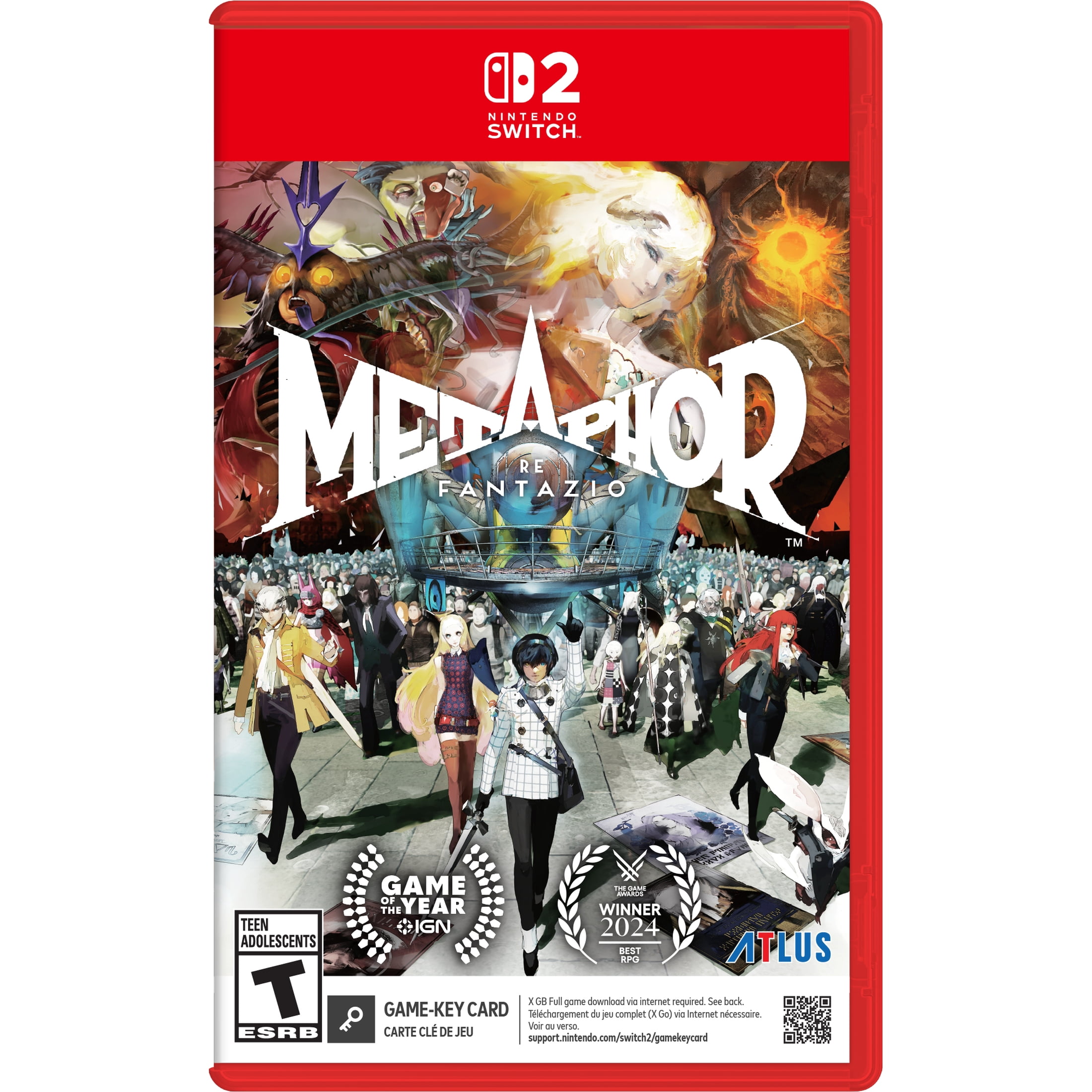 Metaphor: ReFantazio Launch Edition - Nintendo Switch 2 Game