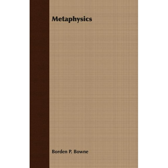 Metaphysics (Paperback)