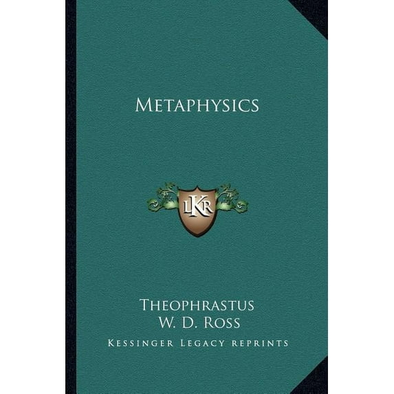 Metaphysics (Paperback)
