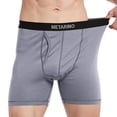 thumbnail image 1 of Metarino Merino Wool Mens Underwear Boxer Briefs Soft Comfy Breathable Moisture Wicking Sports Underpants,xxx-Large, 1 of 3
