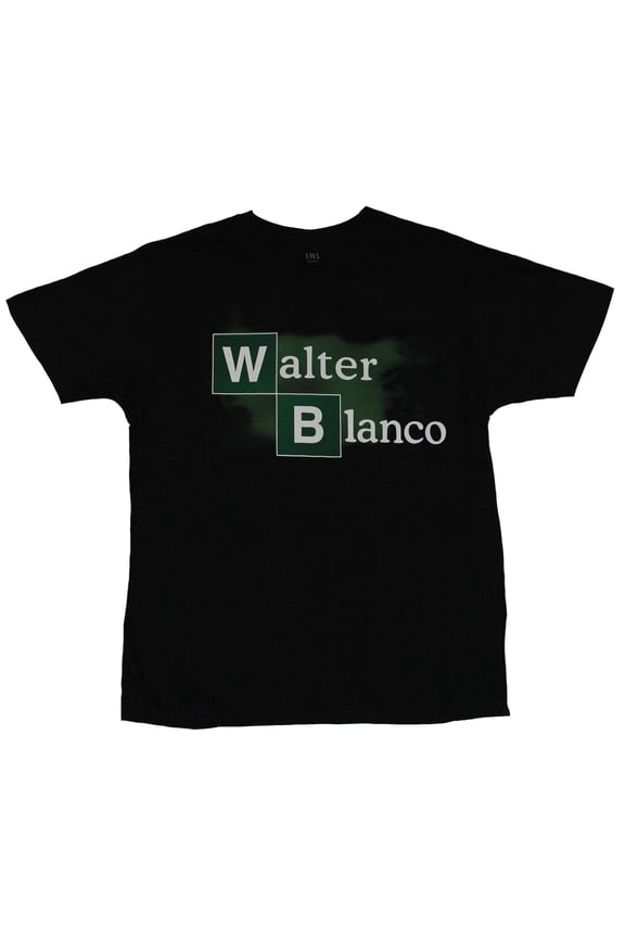 Mens T-Shirt - Walter Blanco Letter Image Spanish Breaking Bad (Large)