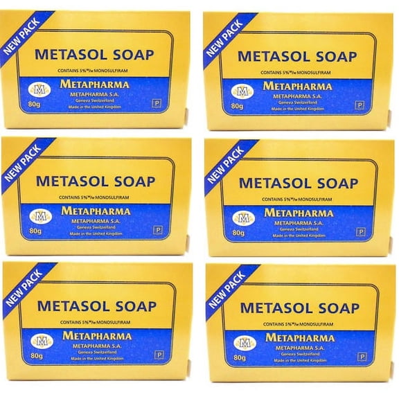 Metasol Medicated Soap 80g set of 6