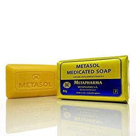 Metasol Medicated Soap Metapharma 80g (2 Soaps)