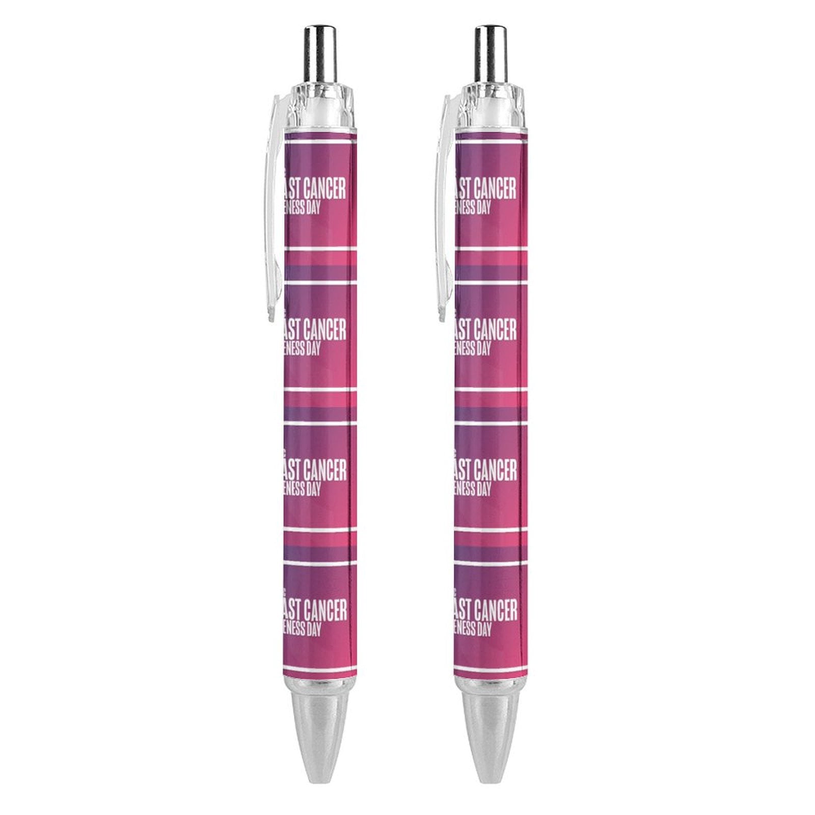 48 Pack Breast Cancer Awareness Pens - Pink Ribbon Motivational Gifts For Survivors & Supporters