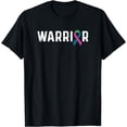 thumbnail image 1 of Metastatic Breast Cancer Awareness Ribbon Warrior T-Shirt, 1 of 4