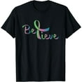 thumbnail image 1 of Metastatic Breast Cancer Believe Fighter Survivor Gift T-Shirt, 1 of 4