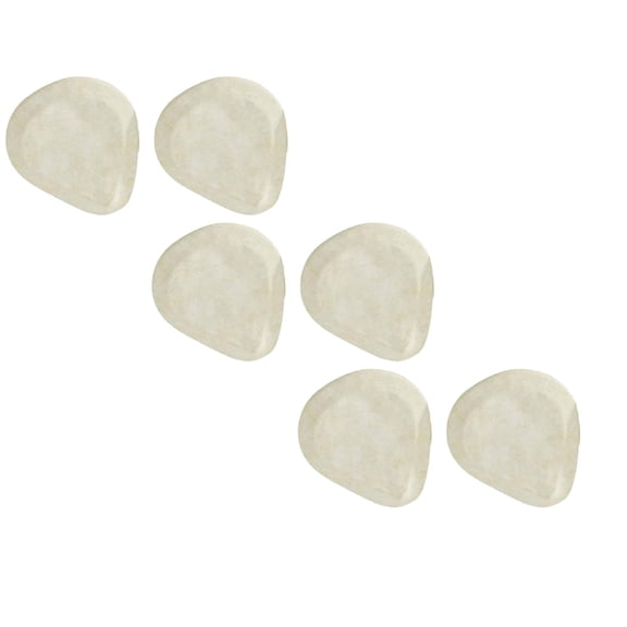 Metatarsal Felt Foot Pads 1/4" Thick Skived Cut – Ball of Foot Cushions for Neuroma & Pressure Relief – Adhesive Back Support Pads for Women and Men 6PC