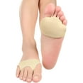 thumbnail image 1 of Metatarsal Pads Ball of Foot Cushion Socks for Women and Men,Invisible Forefoot Sleeve Relief Pain Blister Callus,No Slip Ball of Foot CoversMedium Beige,1 Pair, 1 of 7