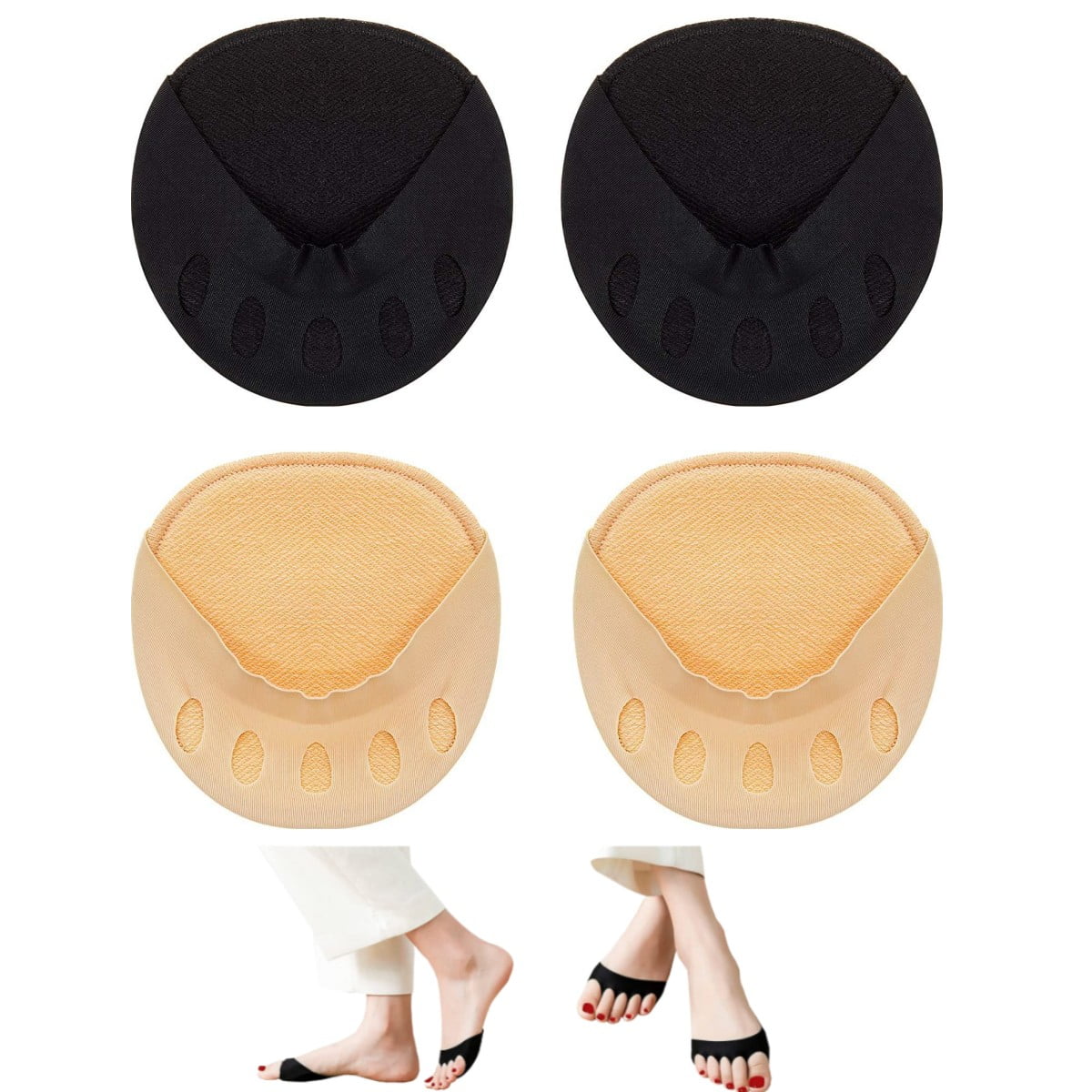 Metatarsal Pads Ball of Foot Cushions for Women and Men, Forefoot