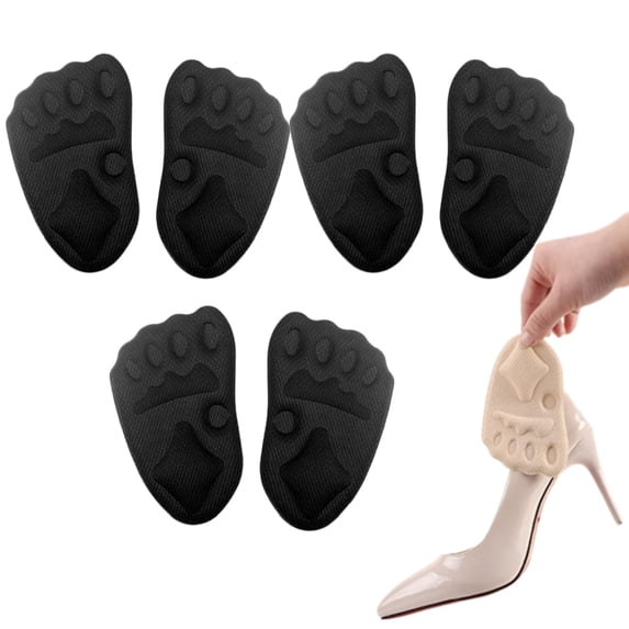 Metatarsal Pads Women, Shoe Inserts for Women, Ball of Foot Cushions Relief and Comfort, One Size Fits Any(3Pairs)