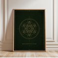 Metatron's Cube And Sacred Geometry Poster , Poster Print Only ...