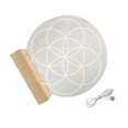 thumbnail image 1 of Metatrons Star Acrylic Plate Wiccan Inspired Night Light with Base USB Powered Table Lamp Divination Home Decoration, 1 of 9