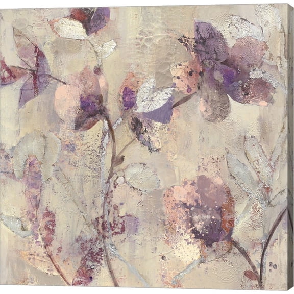 Metaverse Albena Hristova 'Silver Delight I' Canvas Art