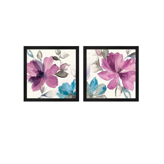Metaverse Asia Jensen 'Surrender' Framed Art (Set of 2)