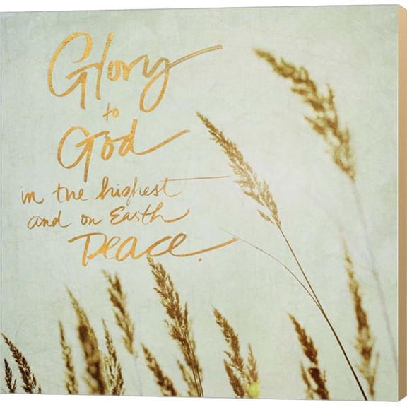 Metaverse C910723-0120000-8CCQAMA Glory to Good by Sarah Gardner Canvas Wall Art - 12 x 12 in.