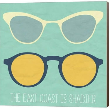 Metaverse C911241-0120000-YCCQAMA East Coast I by SD Graphics Studio Canvas Wall Art - 12 x 12 in.
