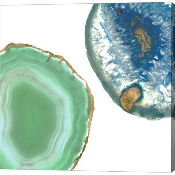 Metaverse C947597-0120000-AAAACMA Gem Stones IV by Jennifer Goldberger Canvas Wall Art - 12 x 12 in.