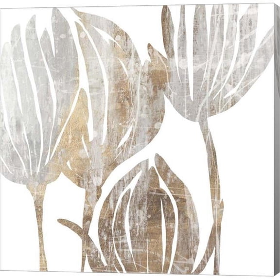 Metaverse C949337-0120000-AAAACMA Marble Foliage III by Posters International Studio Canvas Wall Art - 12 x 12 in.