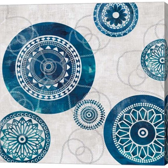 Metaverse C949469-0120000-AAAACMA Rings by Aimee Wilson Canvas Wall Art - 12 x 12 in.