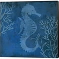 thumbnail image 1 of Metaverse C949523-0120000-8CAAAMA Navy Sea Horse by Posters International Studio Canvas Wall Art - 12 x 12 in., 1 of 1