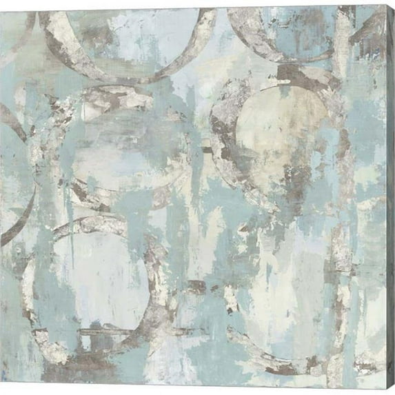 Metaverse C949703-0120000-AAAACMA Silver Chance by PI Galerie Canvas Wall Art - 12 x 12 in.